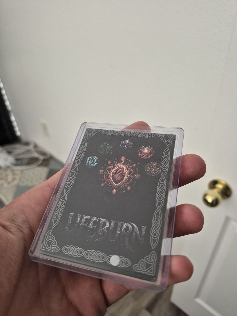 Lifeburn card