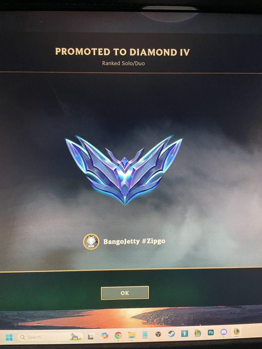 Promoted to Diamond IV